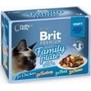 BRIT Premium Cat D Fillets in Gravy Dinner Plate  multipack kapsiek pro koky, ve v, 1,02kg (12x85g)