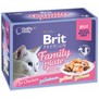 BRIT Premium Cat D Fillets in Jelly Dinner Plate  multipack kapsiek pro koky, v el, 1,02kg (12x85g)