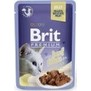 BRIT Premium Cat D Fillets in Jelly with Beef  kapsiky pro koky v el, s hovzm, 85g