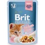 BRIT Premium Cat D Fillets in Gravy for Kitten  kapsiky pro koata ve v, s kuetem, 85g
