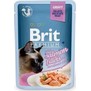 BRIT Premium Cat D Fillets in Gravy for Sterilised  kapsiky pro kastrovan koky, ve v, 85g