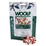 Pochoutka pro psy WOOLF Lamb and Cod Triangle (trojhelnky z jehnho masa a tresky), 100g