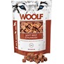 Pochoutka pro psy WOOLF beef chunkies (kostky z hovzho masa), 100g