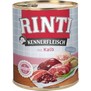Rinti Dog Kennerfleisch konzerva pro psy, telec, 400g 