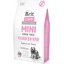 BRIT CARE Dog Mini Grain Free Yorkshire  pro Jorkirsk teriry, s lososem a tukem, bez obilovin, 2kg