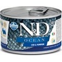 N&D DOG OCEAN Adult Codfish & Pumpkin Mini - konzerva pro psy malch plemen, s treskou a dn, 140g