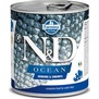 N&D DOG OCEAN Adult Herring & Shrimps - konzerva pro psy, se sledm a krevetami, 285g