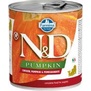 N&D DOG PUMPKIN Puppy Chicken & Pomegranate - konzerva pro tata a bez nebo kojc feny, s kuetem, dn a grantovm jablkem, 285g