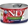 N&D DOG QUINOA Ad. Weight Mnmg Lamb&Brocolli Mini  - ke snen hmotnosti ps malch plemen, s jehnm a brokolic, 140g 