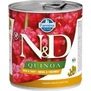 N&D DOG QUINOA Adult Quail & Coconut  pro psy s potravinovou intoleranc, s kepelkou a kokosem, 285g 