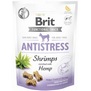 BRIT CARE Dog Functional Snack Antistress Shrimps - s krevetami a konopm, 150g