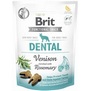 BRIT CARE Dog Functional Snack Dental Venison  s jelenem a rozmarnem, 150g