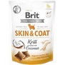 BRIT CARE Dog Functional Snack Skin&Coat Krill  s krilem a kokosem, 150g