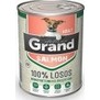 GRAND konzerva deluxe 100% losos adult, 400g