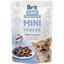 BRIT Care Dog Mini Venison fillets in gravy  filetky ve v pro mal psy, se zvinou, 85g