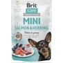 BRIT Care Dog Mini Salmon&Herring steril fillets in gravy  filetky ve v pro mal kastrovan psy, s rybami, 85g