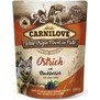 CARNILOVE Dog Pouch Pat Ostrich & Blackberries - s ptrosm masem pro podporu zdrav trvicho traktu, 300g