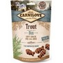 CARNILOVE Dog Semi Moist Trout&Dill  polomkk pamlsky z masa z pstruha a kopru, 200g