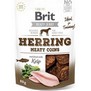 BRIT Jerky Herring Meaty Coins - masov penzky ze sled a kuete, 80g