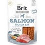 BRIT Jerky Salmon Protein Bar  proteinov tyinka z lososa a kuete, 80g