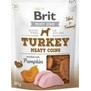 BRIT Jerky Turkey Meaty Coins  masov penzky z krty a kuete, 200g