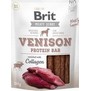 BRIT Jerky Venison Protein Bar  proteinov tyinka ze zviny a kuete, 200g