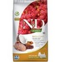 N&D Quinoa DOG Skin & Coat Quail & Coconut Mini - pro dospl psy malch plemen, s kepelkou, quinoa, kokosem a kurkumou, BEZ OBILOVIN, 2,5kg 