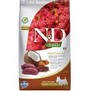 N&D Quinoa DOG Skin & Coat Venison & Coconut Mini - pro dospl psy malch plemen, se zvinou, quinoa, kokosem a kurkumou, BEZ OBILOVIN, 2,5kg 