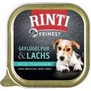 Rinti Dog Feinest vanička drůbež+losos 150g 
